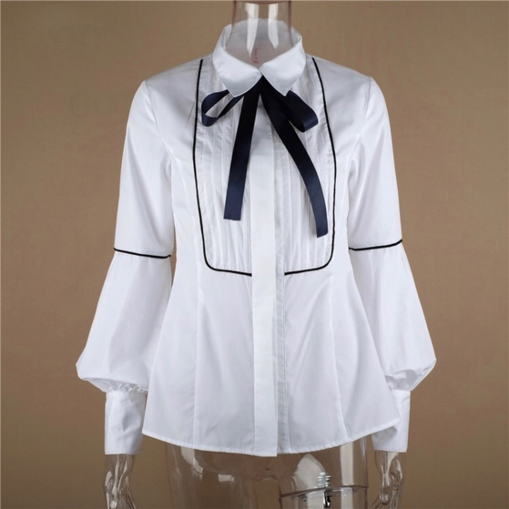 Fashion Long Loose Sleeve Blouse